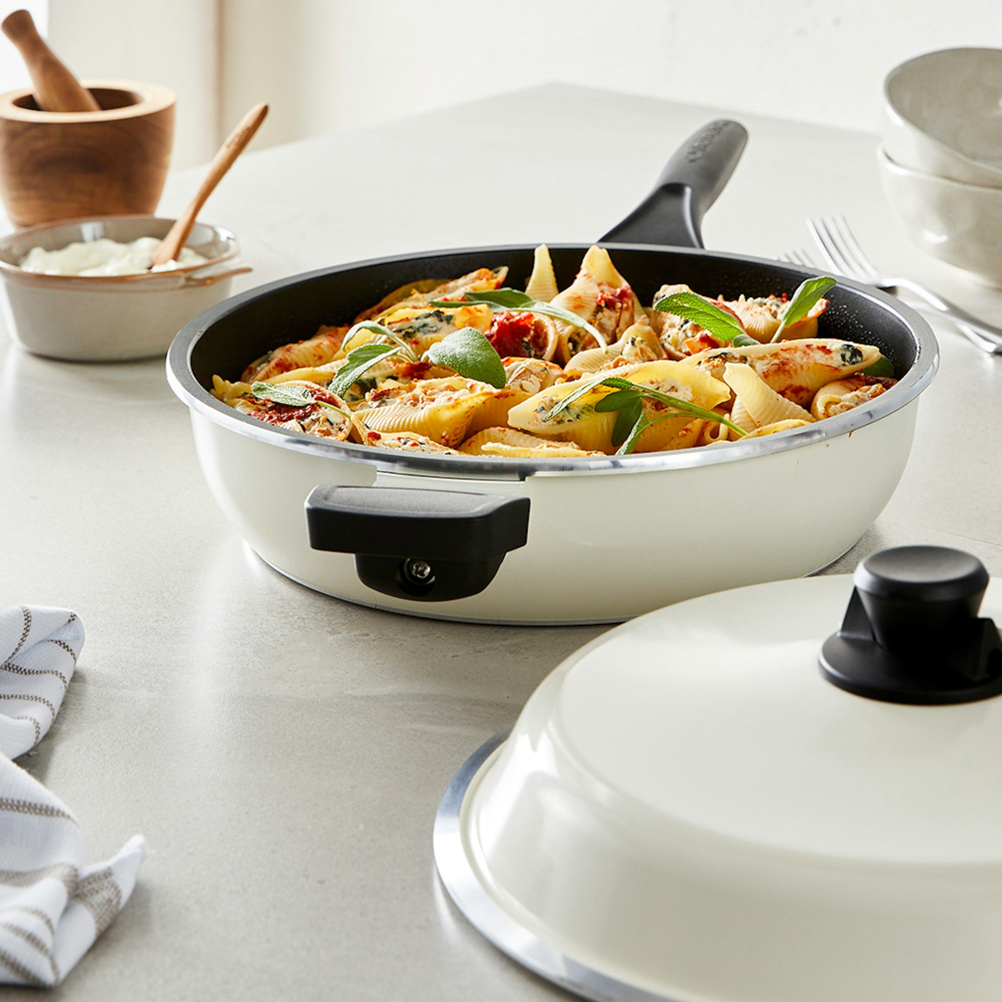 Feta and Pumpkin Stuffed Conchiglie Recipe