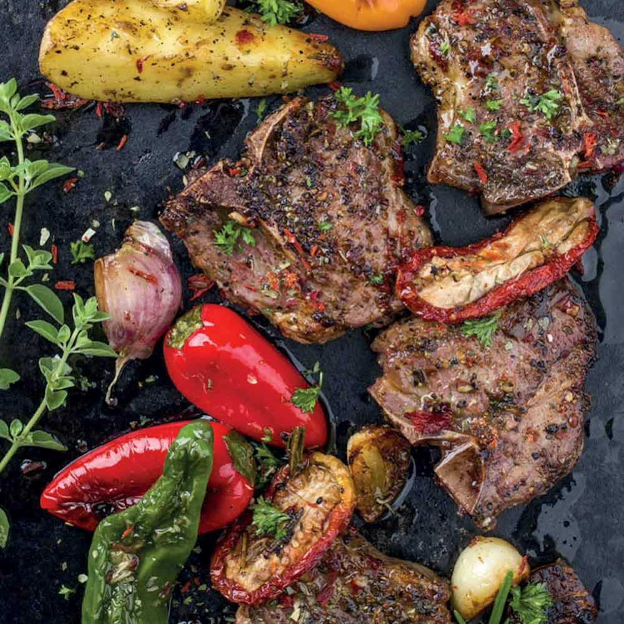 Contact Grill Greek Lamb Shoulder Chops recipe | House blog